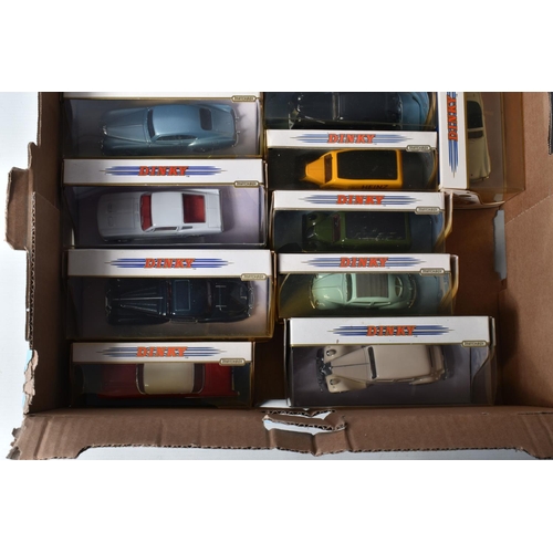 68 - THREE BOXES CONTAINING A LARGE QUANTITY OF MATCHBOX THE DINKY COLLECTION MODEL VEHICLES, some model ... 