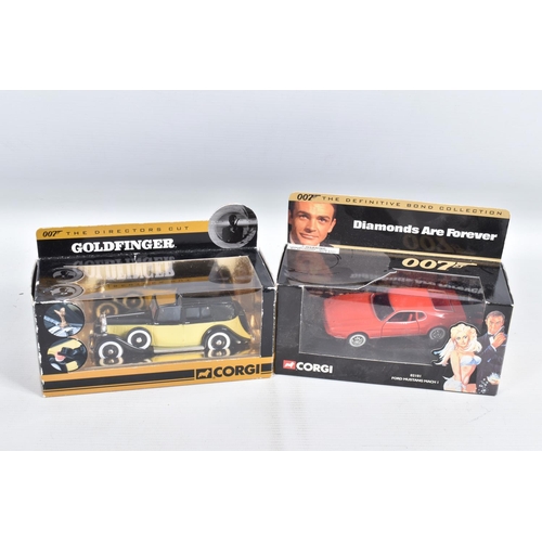 69 - TWO BOXES OF CORGI 007 MODEL VEHICLES AND OTHER MODELS, some Corgi models include 1:36 scale CC06803... 