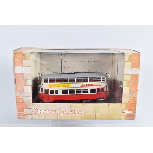 82 - SIX BOXED DIECAST CORGI THE ORIGINAL OMNIBUS COMPANY 1/76 SCALE MODEL VEHICLES, to include model num... 