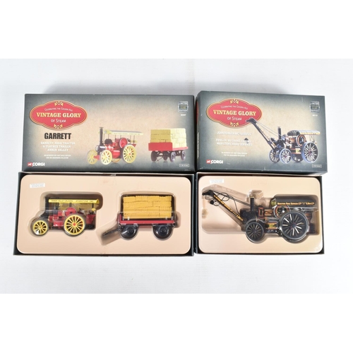 85 - THIRTEEN BOXED DIECAST CORGI VINTAGE GLORY OF STEAM MODELS, to include models numbers 80104, 80111, ... 