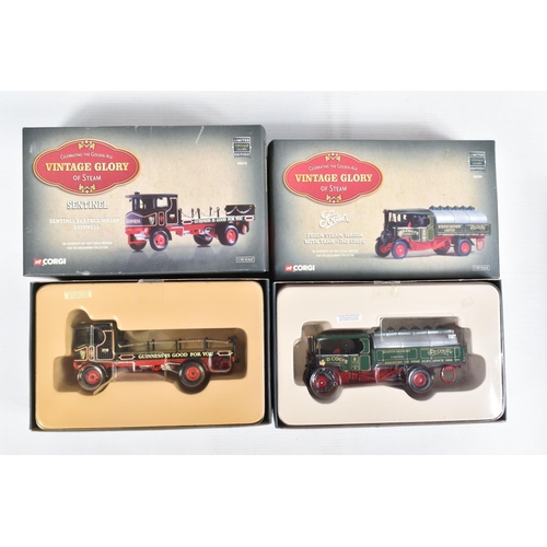 87 - TWELVE BOXED DIECAST 1/50 SCALE CORGI VINTAGE GLORY OF STEAM MODELS, to include model numbers 80003,... 