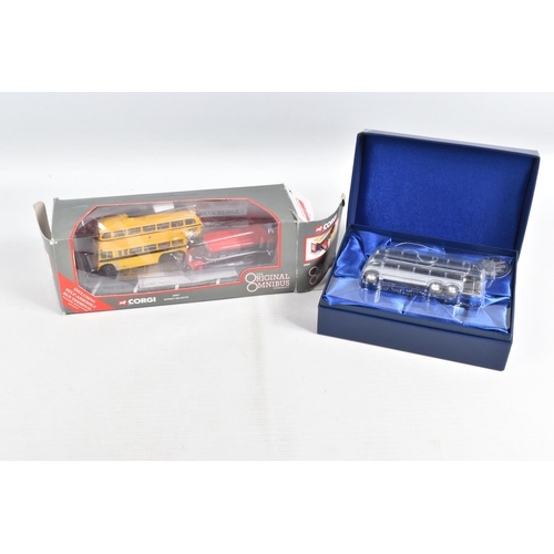 94 - SIXTEEN BOXED 1:76 SCALE CORGI LIMITED EDITION ORIGINAL OMNIBUS TROLLEYBUSES, to include a Q1  no. O... 