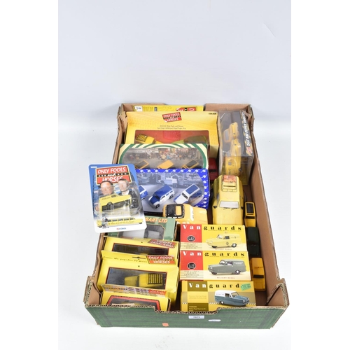 95 - A QUANTITY OF BOXED MODERN DIECAST VEHICLES AND MEMORABILIA, to include a collection of assorted Cor... 