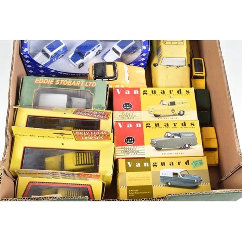 95 - A QUANTITY OF BOXED MODERN DIECAST VEHICLES AND MEMORABILIA, to include a collection of assorted Cor... 