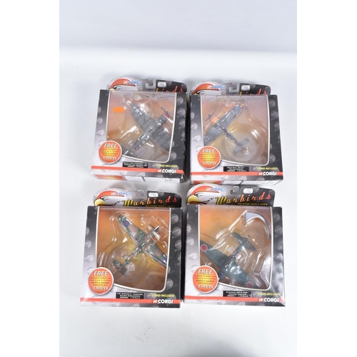 97 - TWELVE BOXED DIECAST CORGI WARBIRDS SERIES 1 MODEL AIRCRAFTS, model WB99603 is missing from inside i... 