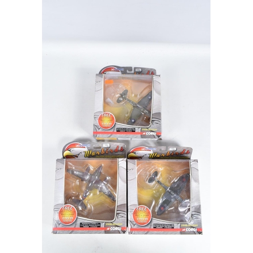 98 - FOURTEEN BOXED DIECAST CORGI WARBIRDS SERIES 2 MODEL AIRCRAFTS, model numbers include WB99615, WB996... 