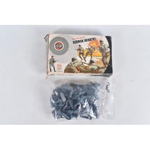 115 - SEVEN BOXED AIRFIX 1:32 SCALE MILITARY SERIES FIGURES KITS, to include a WWII Afrika Korps item no. ... 