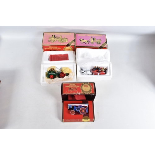 116 - TWO BOXES OF BOXED MATCHBOX MODELS OF YESTERYEAR MODEL VEHICLES, to include a selection of Great Bee... 