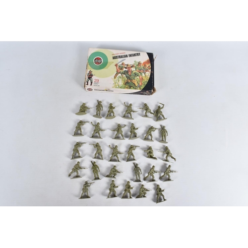 118 - SIX BOXED AIRFIX 1:32 SCALE MILITARY SERIES  FIGURE KITS, to include  two of the Russian Infantry it... 