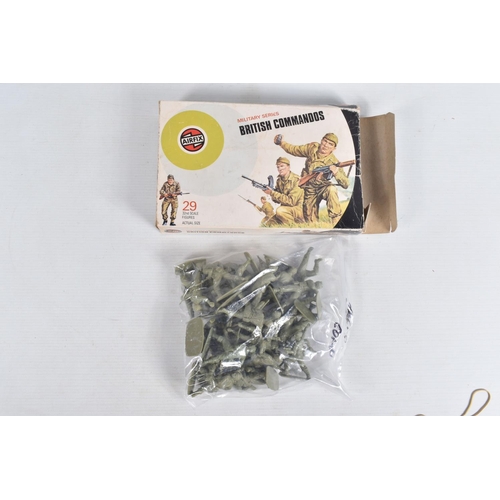 119 - ELEVEN  BOXED AIRFIX 1:32 SCALE MILITARY SERIES  FIGURE KITS, to include three  of the Japanese Infa... 