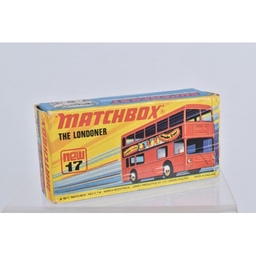 129 - SIX BOXED MATCHBOX SUPERFAST DIECAST MODEL VEHICLES, the first a no. 61 Blue Shark, blue body number... 