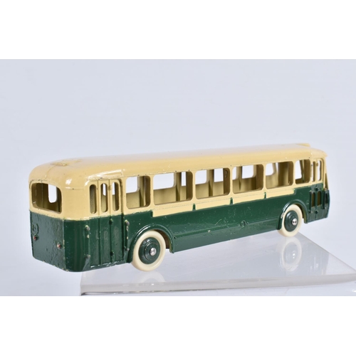 134 - FOUR UNBOXED FRENCH DINKY TOYS BUSES AND COACHES, Renault TN4H Paris Bus, No.29d, Somua-Panhard Pari... 