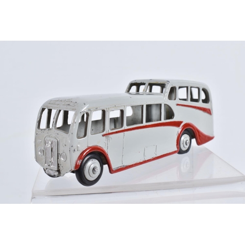 135 - A QUANTITY OF ASSORTED DINKY TOYS BUSES AND COACHES, Streamline Bus, No.29b, Single Deck Bus, No.29e... 