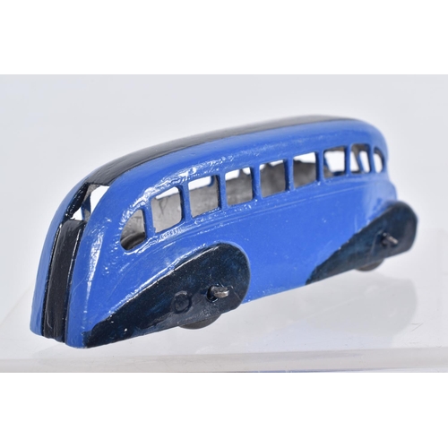 135 - A QUANTITY OF ASSORTED DINKY TOYS BUSES AND COACHES, Streamline Bus, No.29b, Single Deck Bus, No.29e... 