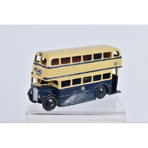 136 - A QUANTITY OF ASSORTED DINKY TOYS 29c/290 DOUBLE DECKER BUSES, mixture of all three types of radiato... 