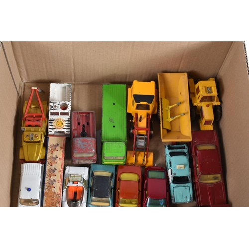 146 - A QUANTITY OF UNBOXED AND ASSORTED PLAYWORN DIECAST VEHICLES, to include Lone Star Roadmasters Rambl... 