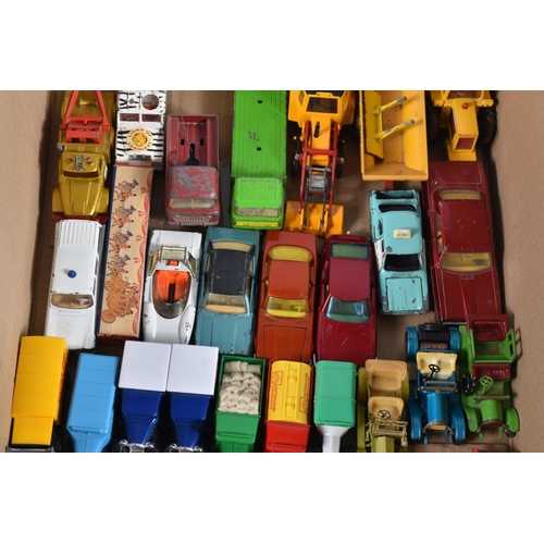 146 - A QUANTITY OF UNBOXED AND ASSORTED PLAYWORN DIECAST VEHICLES, to include Lone Star Roadmasters Rambl... 