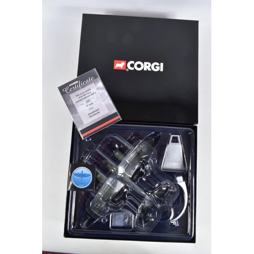 154 - TWO BOXED LIMITED EDITION 1/72 SCALE CORGI AVIATION ARCHIVE DIECAST MODEL AIRCRAFTS, the first is a ... 