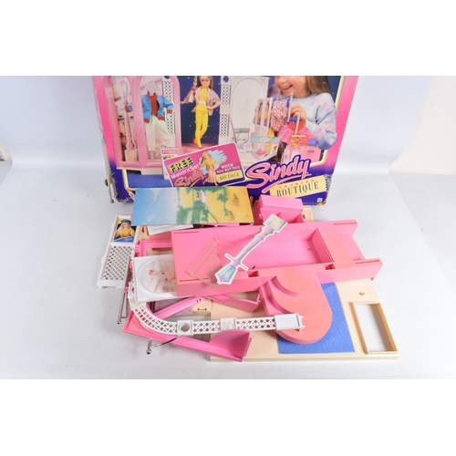 176 - A QUANTITY OF ASSORTED BOXED PEDIGREE AND HASBRO SINDY PLAYSETS, Beauty Salon, No.44216, Tele Sindy ... 