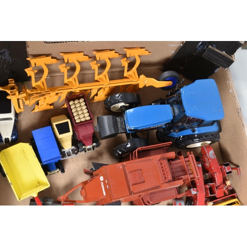 188 - A QUANTITY OF UNBOXED AND ASSORTED PLAYWORN DIECAST VEHICLES, to include a collection of Matchbox an... 