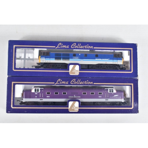 195 - TWO BOXED OO GAUGE LIMA COLLECTION MODEL RAILWAY LOCOMOTIVES, to include a Class 31 Diesel no. 31410... 