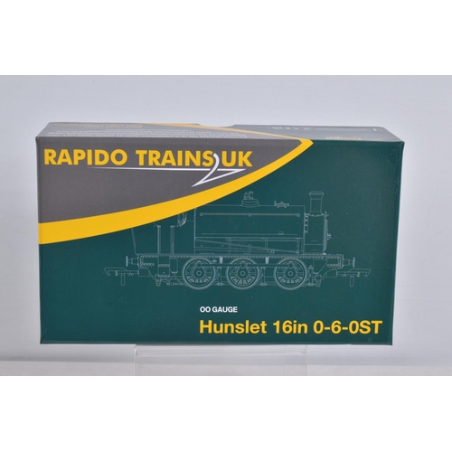 200 - A BOXED OO GAUGE RAPIDO TRAINS UK LOCOMOTIVE Hunslet 16   0-6-0ST 'Beatrice' South Yorkshire Area NC... 