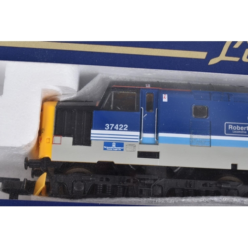 219 - THREE BOXED OO GAUGE LIMA MODEL RAILWAY LOCOMOTIVES, to include a Class 37, no. 37420 'The Scottish ... 