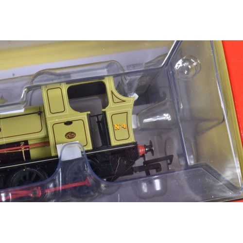 225 - A BOXED OO GAUGE HORNBY MODEL RAILWAY STEAM LOCOMOTIVE, Class B2 Peckett 0-6-0ST, no. 4 'Sherwood' i... 