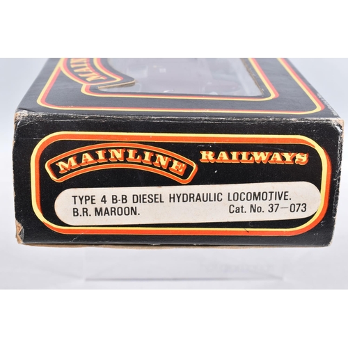 280 - A BOXED OO GAUGE PALITOYS MAINLINE RAILWAYS LOCOMOTIVE, Type 4  B-B Diesel Hydraulic Locomotive BR M... 