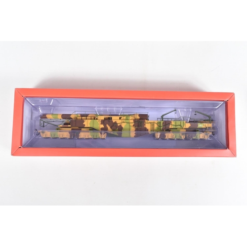 300 - TWO BOXED OO GAUGE OXFORD RAIL MODEL RAILWAY  RAIL GUN ROLLING STOCK, to include a Gladiator WWII, m... 