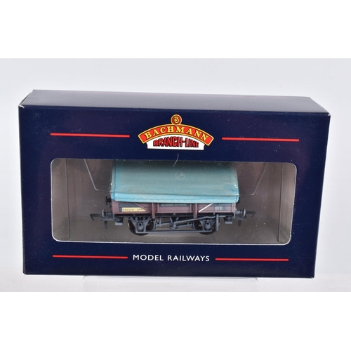 301 - NINE BOXED OO GAUGE BACHMANN BRANCHLINE MODEL RAILWAYS  ROLLING STOCK, to include two China Clay Wag... 