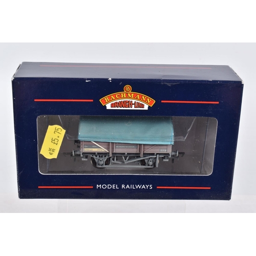 301 - NINE BOXED OO GAUGE BACHMANN BRANCHLINE MODEL RAILWAYS  ROLLING STOCK, to include two China Clay Wag... 