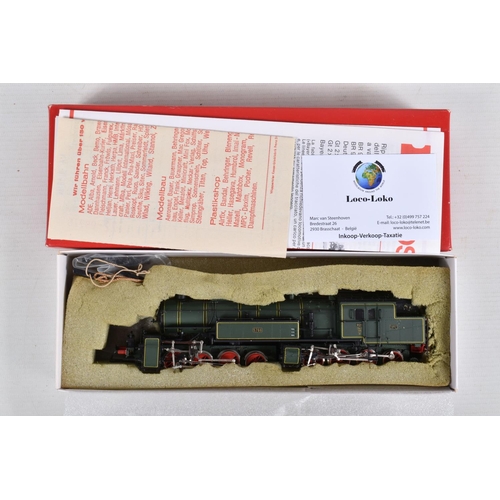 318 - THREE BOXED RIVAROSSI HO GAUGE MODEL RAILWAY STEAM LOCOMOTIVE, to include a Deutsche Bundesbahn 'Ann... 