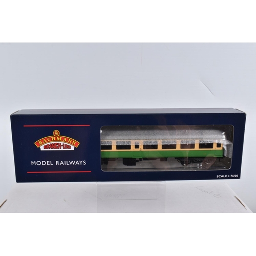 325 - SIX BOXED OO GAUGE BACHMANN BRANCHLINE MODEL RAILWAY COACHES, to include a Four Set 'Kyle Line' MK L... 