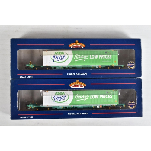 326 - EIGHT BOXED OO GAUGE BACHMANN BRANCHLINE MODEL RAILWAY WAGONS, to include two of the set of two Inte... 