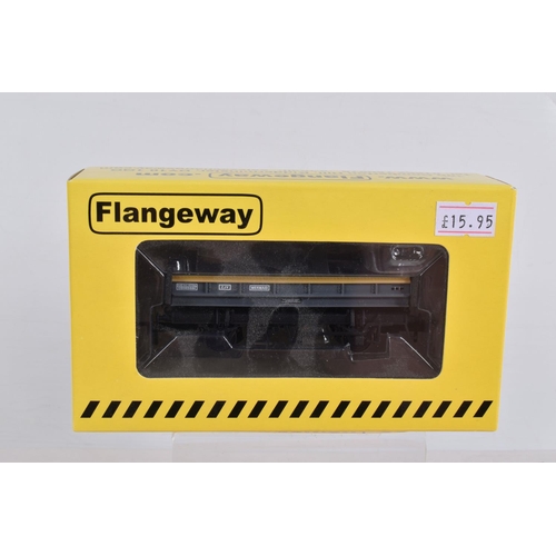 328 - FIVE BOXED OO GAUGE FLANGEWAY MODEL RAILWAY WAGONS AND SNOWPLOUGHS, to include a ME-4 Flangeway  BR ... 