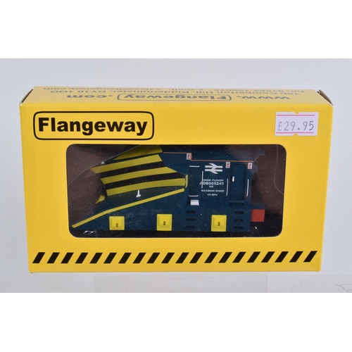 328 - FIVE BOXED OO GAUGE FLANGEWAY MODEL RAILWAY WAGONS AND SNOWPLOUGHS, to include a ME-4 Flangeway  BR ... 