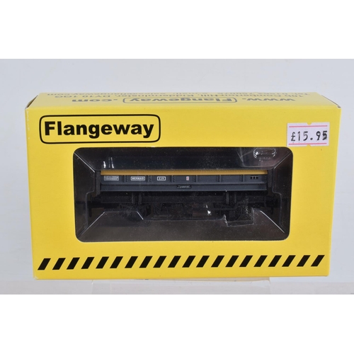 328 - FIVE BOXED OO GAUGE FLANGEWAY MODEL RAILWAY WAGONS AND SNOWPLOUGHS, to include a ME-4 Flangeway  BR ... 