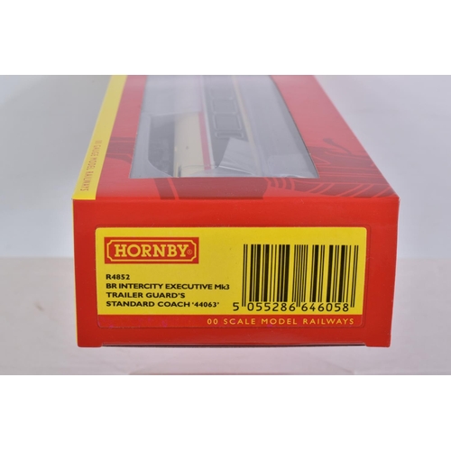 331 - FOUR BOXED HORNBY 00 SCALE BR INTERCITY EXECUTIVE Mk3 COACHES, to include a BR Intercity Executive M... 