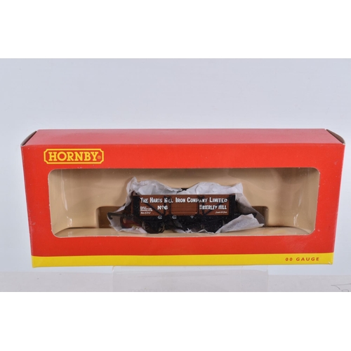 333 - TEN BOXED HORNBY 00 SCALE WAGONS, to include a 4 plank Wagon Great Wheal Prosper, numbered R 6594, a... 