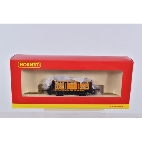 335 - TEN BOXED HORNBY 00 SCALE WAGONS,  to include two 4 Plank Wagon Great Wheal Prosper models, numbered... 