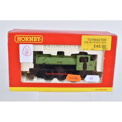 344 - TWO BOXED HORNBY RAILWAYS OO GAUGE J94 TANK LOCOMOTIVES, 'Joseph' N.C.B. light green livery (R2281) ... 