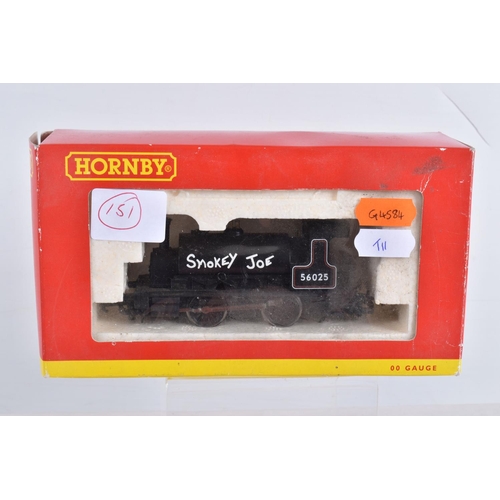 345 - THREE BOXED HORNBY RAILWAYS OO GAUGE TANK LOCOMOTIVES, class 0F 'Smokey Joe' No.56025, B.R. black li... 