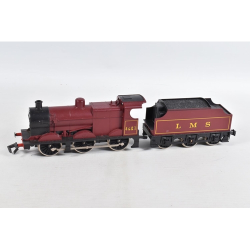 349 - A QUANTITY OF UNBOXED AND ASSORTED LIMA O GAUGE MODEL RAILWAY ITEMS, to include class 4F locomotive ... 