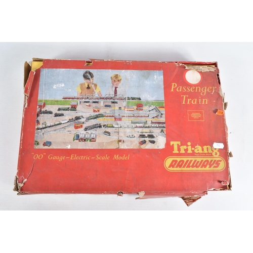 354 - A QUANTITY OF BOXED TRI-ANG RAILWAYS OO GAUGE MODEL RAILWAY ITEMS, to include Passenger Train set, N... 