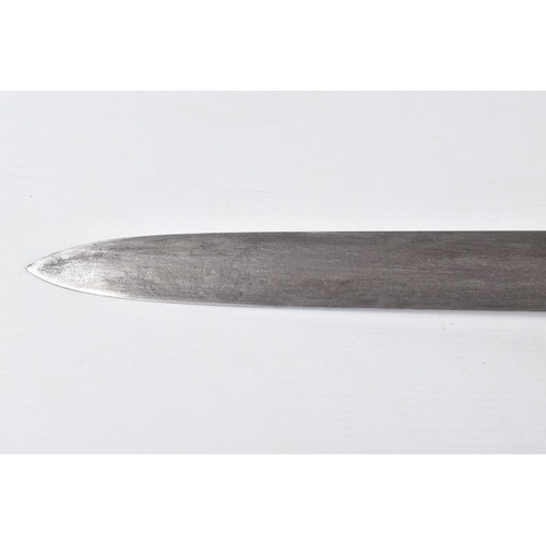 394 - A REPRODUCTION OF A 1804 PATTERN BOARDING CUTLASS, this comes complete with its scabbard and its bla... 