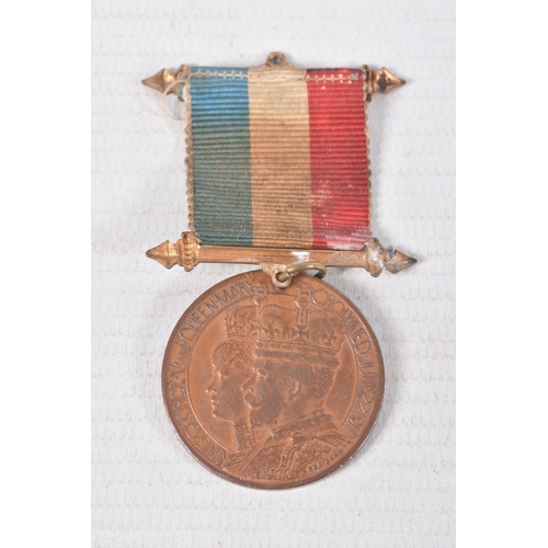 403 - A WWI 1914-15 TRIO OF MEDALS AND A MILITARY MEDAL FOR BRAVERY, complete with a Wilnecote Tribute med... 