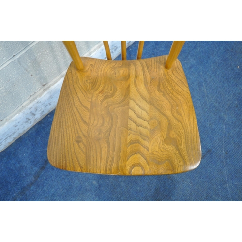 1286 - LUCIAN ERCOLANI, A MID CENTURY ELM AND BEECH ALL PURPOSE CHAIR, model 391 (condition report: frame s... 