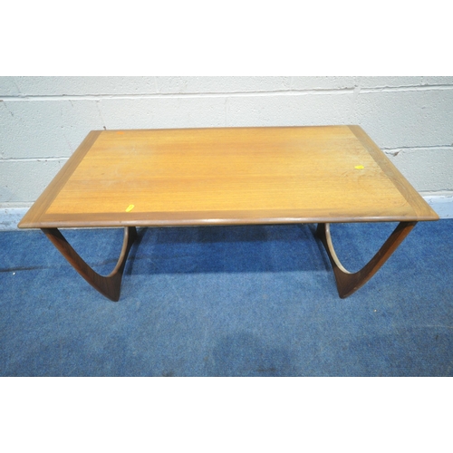 1287 - A SELECTION OF MID CENTURY TEAK OCCASIONAL FURNITURE, to include a two tier tea trolley, with a swiv... 