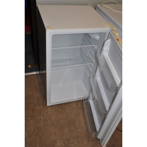 1095 - A CURRY'S ESSENTIAL UNDER COUNTER FRIDGE width 50cm depth 50cm height 85cm (PAT pass and working at ... 